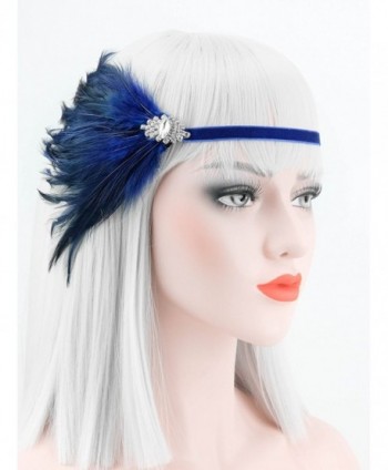 Zivyes Feather Headpiece Flapper Headband