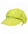 Sparkle Glitter Newsboy Cap / Lime Green - CD112SXBAYD