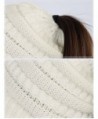 HENCY Womens Stretch Ponytail Skullies in Women's Skullies & Beanies