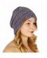 SERENITA Unisex Multicolor Beanie Purple