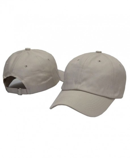 HH HOFNEN Unisex Twill Cotton Baseball Cap Vintage Adjustable Dad Hat - (Classic) Khaki - CY180ELIYGA