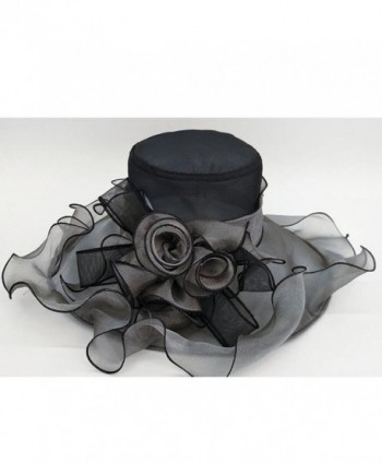 MatchLife Kentucky Cocktail Wedding Organza in Women's Sun Hats