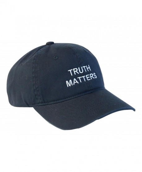 Truth Matters Cap Hat - Slate Blue & White - Navy Blue & White - CP182YSZ8E4