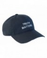 Truth Matters Cap Hat - Slate Blue & White - Navy Blue & White - CP182YSZ8E4