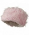 Woman's Faux Fur Bucket Hat - Pink W28S62B - CB11C0N7N61