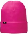 Koloa Surf Soft & Cozy Fleece Lined Fold Beanies in 12 Colors - Neon Pink - CP128VOJRGB