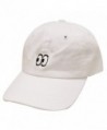 City Hunter C104 Eyes Small Embroidery Cotton Baseball Cap 11 Colors - White - CR12HVFX8K7