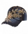 Binmer(TM)Vogue Women Diamond Flower Baseball Cap Summer Style Lady Jeans Hats - C - CD12BTYELQ1