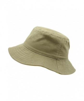 Luxury Divas Reversible Rain Or Shine Bucket Hat - Olive - CR17YLALWD8