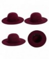 Siggi Woman Winter Fedora Burgundy in Women's Fedoras