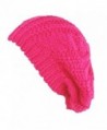 SUNYIK Beanie Winter Slouchy Fuchsia