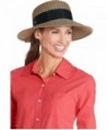 Coolibar UPF 50+ Women's Asymmetrical Brim Hat - Sun Protective - Coffee/Black - CP12O40OC9D