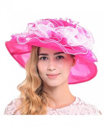 elegant Kentucky Wedding Organza S019 MT in Women's Sun Hats