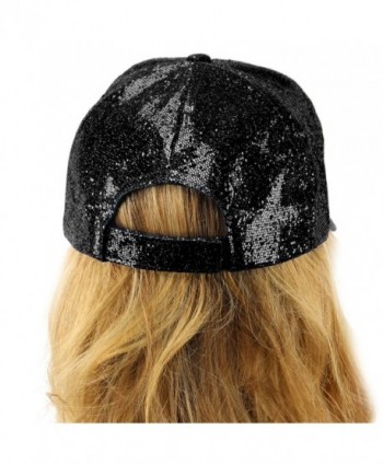 Everyday Glitter Liquid Baseball Hat in Women's Baseball Caps