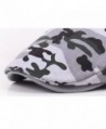 Qunson Unisex Camouflage Cotton Newsboy in Men's Newsboy Caps