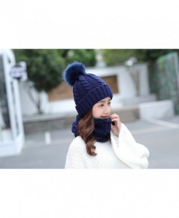 IRELIA Womens Knitted Fleece Beanie in Women's Skullies & Beanies