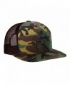 Koloa Surf - Thruster Surfboard Logo Mesh Back Trucker Hats in 12 Colors - Camo With Black Embroidered Logo - CJ12CD9SN83