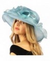 Darling Flower Ruffle Organza Hat