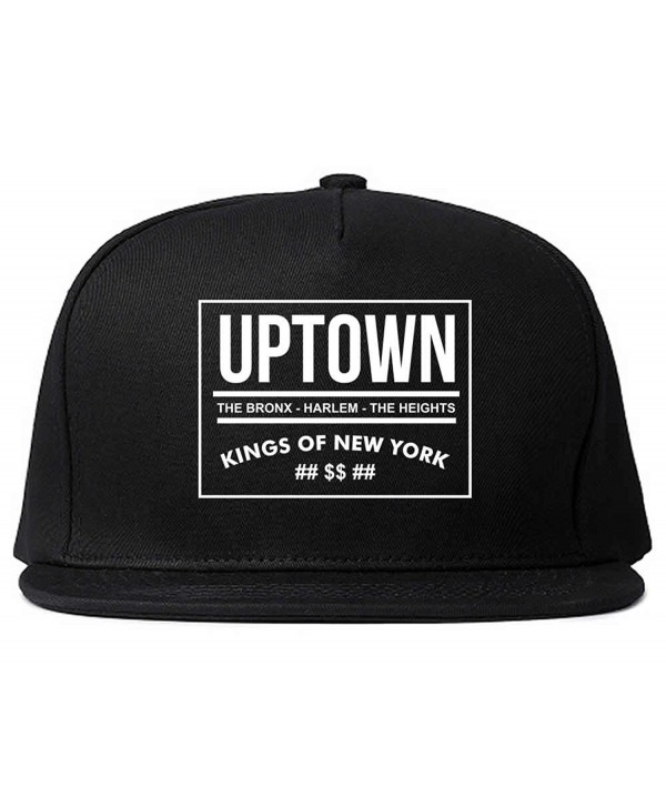 Kings Of NY Uptown Bronx Harlem Washington Heights NYC Snapback - Black - CU11LNN37EB