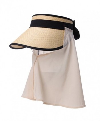 Siggi Straw Packable Summer Detachable