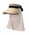 Siggi Straw Packable Summer Detachable