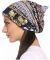 Ababalaya Womens Breathable Floral Nightcap in Women's Skullies & Beanies