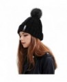 Womens Winter Beanie Proking Slouchy - Black001 - CM1887U59GM