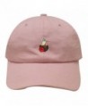 City Hunter C104 Coconut Drink Cotton Baseball Dad Cap 19 Colors - Pink - C81836R0708