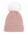 Womens Luxurious Pompom Winter Beanie in Women's Skullies & Beanies