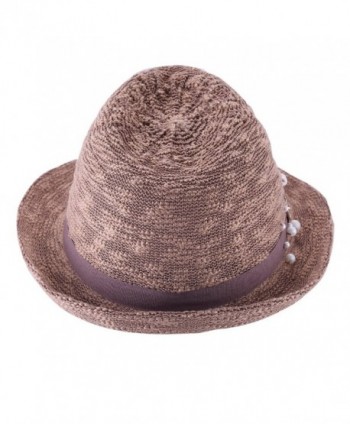 Aimsunaw Womens Summer Short Fedora