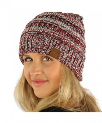 Chunky Stretch Slouch Beanie Hat in Women's Skullies & Beanies