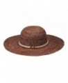 Peter Grimm Womens Beach Getaway Resort Hat - Dark Brown - CJ11BR5AMIX