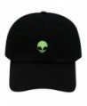 City Hunter C104 Alien Small Embroidery Cotton Baseball Cap 4 Colors - Black - CY12LUZ6WC5