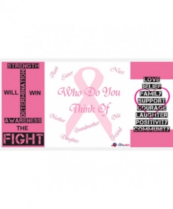 Ribbon Breast Cancer Awareness Embroidered