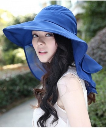 Flyou Foldable Beach Women Protection in Women's Sun Hats