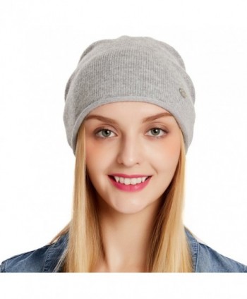 ENJOYFUR Knitted Beanies Winter Slouchy