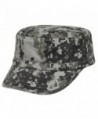 ARMY.W Camouflage Camp Washed Army BDU Cadet Cap - Army.w 014 Gray - CT11MW6C8ON