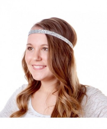 Hipsy Non Slip Headband Adjustable Glitter in Women's Headbands in Women's Hats & Caps