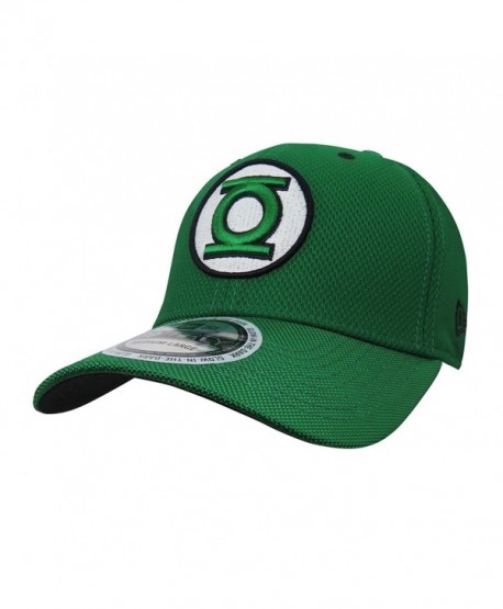 Green Lantern Logo Glow Armor 39Thirty Fitted New Era Hat - CD187QNOX8C