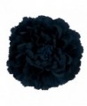 Multi Petal Flower with Pin and Clip - Navy W01S38A - CB11C0N8YHD