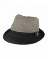 eBigValue Trilby Summer Fedora Medium