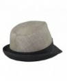 eBigValue Trilby Summer Fedora Medium in Men's Fedoras