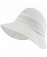 Maitose Trade Womens Summer Foldable Sun Protection Gardening Sun Hat - White - CH17YLDOX0U