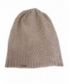 Frost Hats Fall Winter Unisex 95% Cashmere Hat CSH994 - Beige - CH186LQ26RD