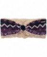 Muk Luks Women's Zig Zag Headband - Pink - CR1867IUO7C