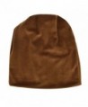 LABANCA Women Fashion Leisure Winter Warm Hat Velvet Soft Beanie for Outdoors - Brown - CO188E553H5