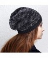 DELUXSEY Cable Slouchy Beanie Women