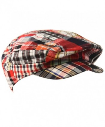 Summer Preppy Tartan Driving Hat