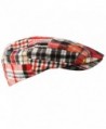 Summer Preppy Tartan Driving Hat in Men's Newsboy Caps