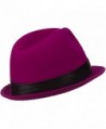 Ladies Wool Felt Fedora Hat in Women's Fedoras